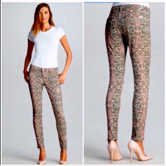 7 For All Mankind Other - 7 For All Mankind snake print pants